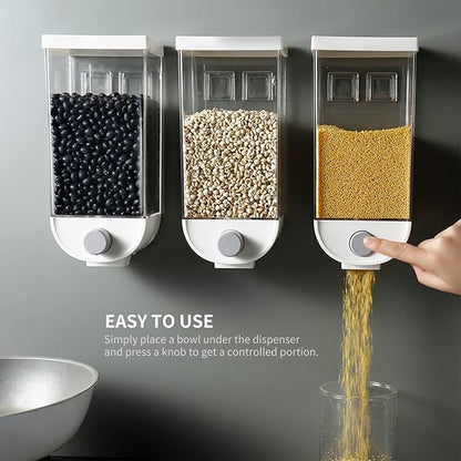 Wall Mounted Grain Dispenser for Kitchen ( Pack of 1)