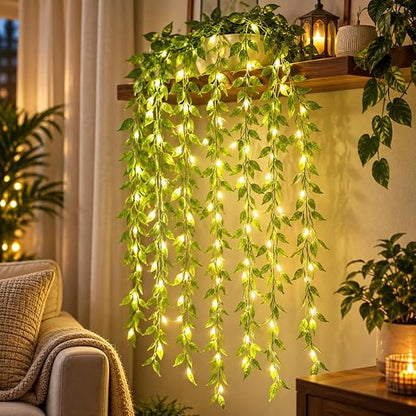 200 LED Warm White Fairy String Lights, 3x1m, Remote Control with 8 Lighting Mod